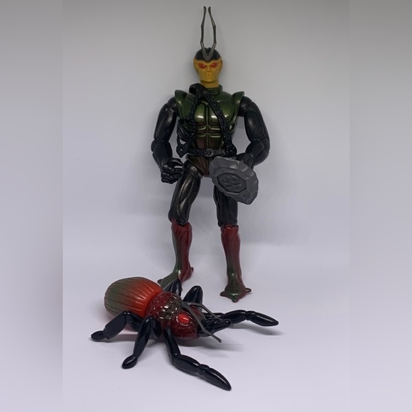 COPY - 1984 Skito & Toxcid Sectaurs Warriors of Symbion Coleco Vintage A - Picture 1 of 9